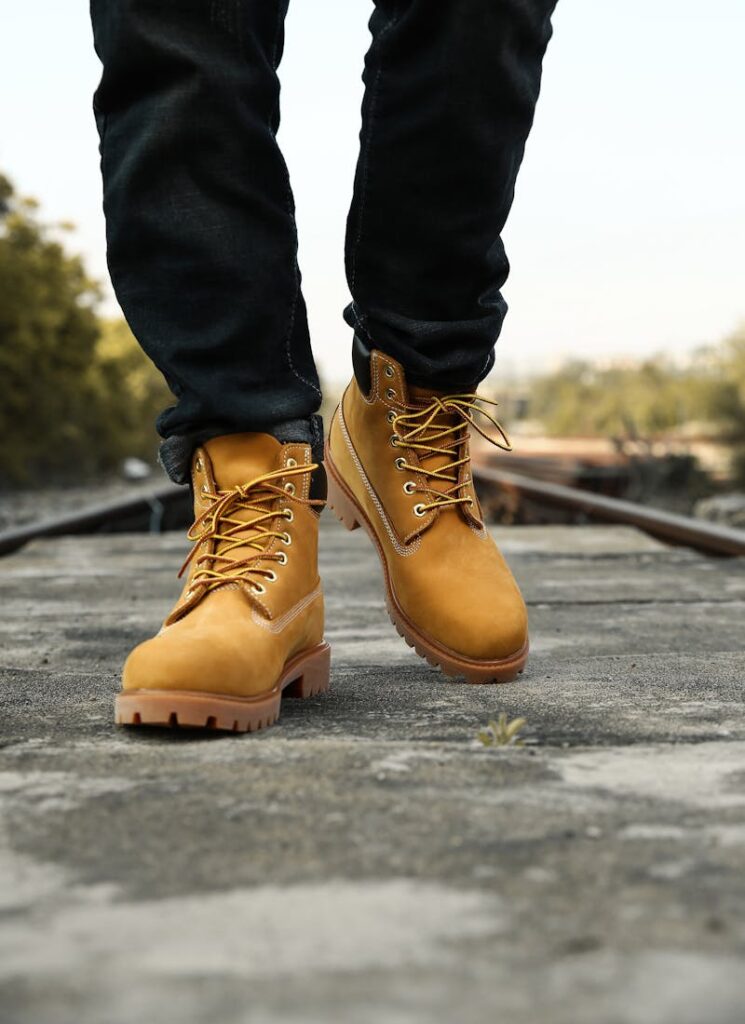 type leather timberlands