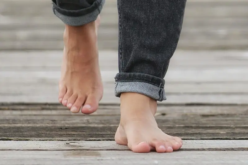 barefeet